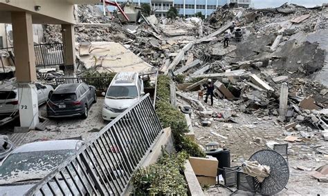 Al Menos Un Muerto Tras Derrumbe Parcial De Edificio En Miami Oviedopress