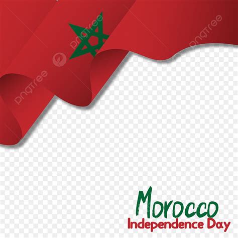 Independence Day Flag Vector Png Images Independence Day Of Morocco