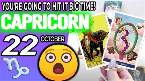 Capricorn ♑️ 😲youre Going To Hit It Big Time ️🏆💎 Horoscope For Today