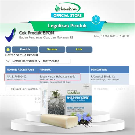 Jual Sabun Mandi Ekstrak Habbatussauda Herbal Tazakka Original