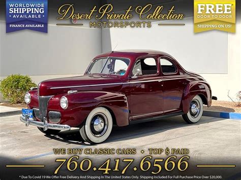 Classic Ford Business Coupe For Sale On Classiccars