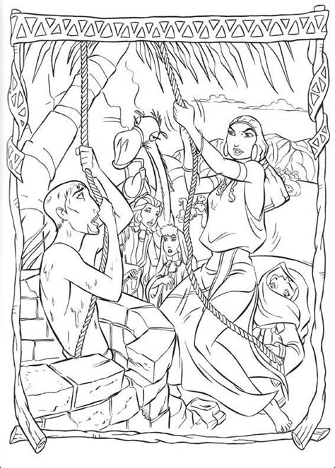 The Prince Of Egypt Prince Of Egypt Coloring Pages Coloring Book Pages