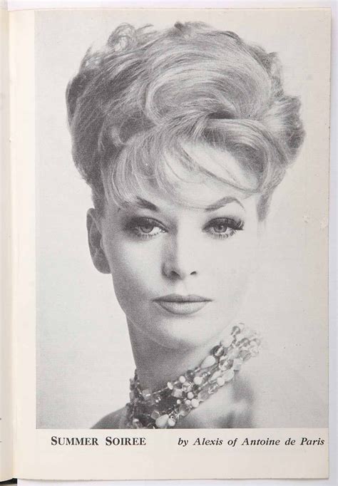 Vintage Women S Hairstyle From HJ 1960s Inspiration