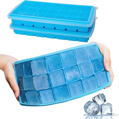 Amazon Ice Cube Trays Ouddy 4 Pack Silicone Ice Cube Trays With