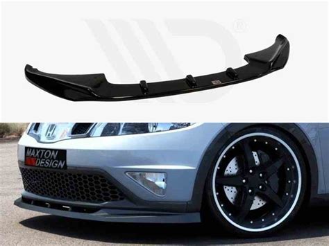 Maxton Front Splitter Honda Civic Mk8 Facelift 2009 2011 Textured