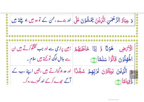 Solution Surat Al Furqan With Translation Studypool