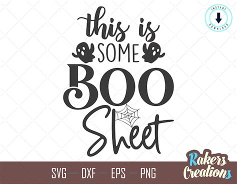 This Is Some Boo Sheet Svg Fall Shirt Svg Halloween Svg Etsy