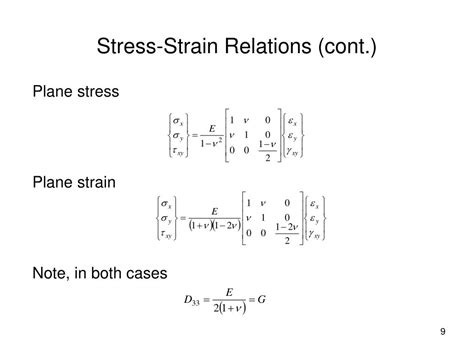 Ppt Chapter 6 Plane Stress Plane Strain Problems Powerpoint