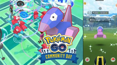 Porygon Classic Community Day In Pokemon Go Youtube