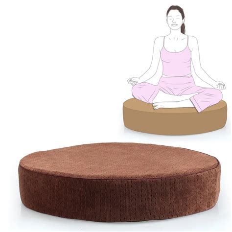 Extra Large 60cm Meditation Pillow Cushion Zafu Yoga Bolster For Zen