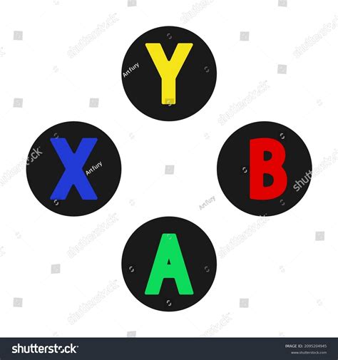 Xbox One Buttons Vector