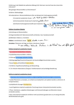 VL08 Zusammenfassungen Und Mitschriften Der Vorlesung Bei Prof