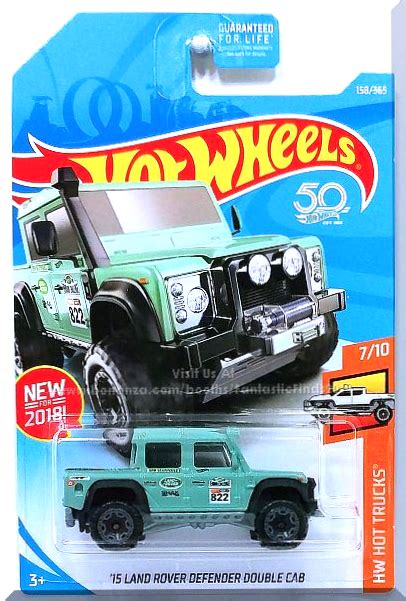 Hot Wheels Land Rover Defender Double Cab Hw Hot Trucks Contemporary