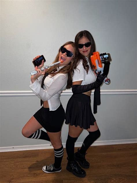 Men In Black Women Halloween Costume Black Halloween Costumes Black