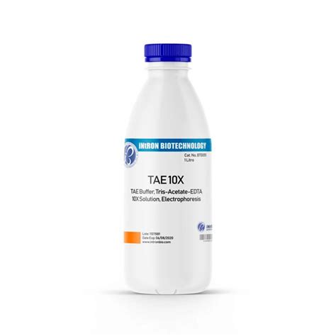 Tae Buffer Tris Acetate Edta 10x Solution Labotaq