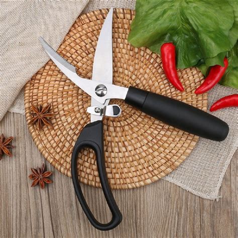 Heavy Duty Poultry Kitchen Shears Scissors All Purpose For Chicken Food