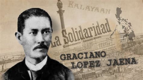 Graciano Lopez Jaena Kabayanihan History Guy Explains Youtube