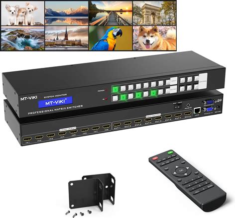 Amazon Arvitek 8x8 HDMI Matrix Switch 8 In 8 Out Rack Mount 4K