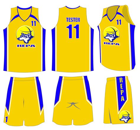 Basketball Uniform and Logo Designs by Romenick Tester at Coroflot.com