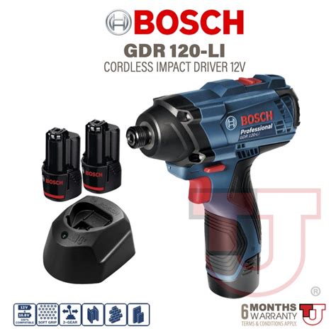 Bosch Gdr Li Kit Professional Cordless Impact Driver Wrench