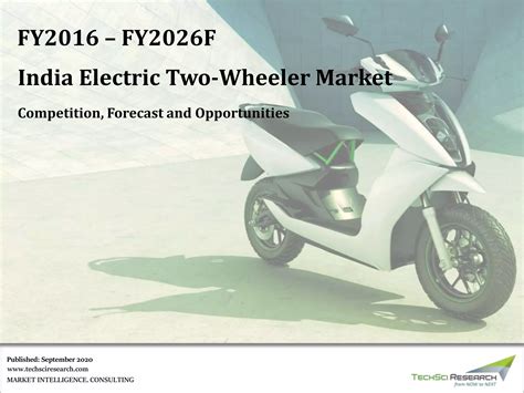 India Electric Two Wheeler Market Size Share Forecast Techsci