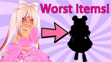 Making An Outfit With The WORST ITEMS In Royale High Roblox Outfit