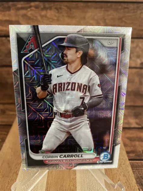 Bowman Corbin Carroll Chrome Mega Box Mojo Refractor