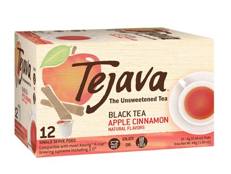 Tejava Unsweetened Black Tea With Natural Pineapple Mango