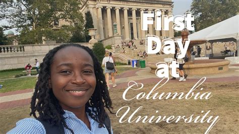 My First Day Of Graduate School At Columbia University Clinical