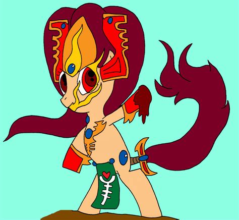 Safe Artist Thelimeofdoom Eldar Pony Crossover God