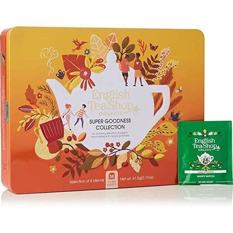 Coffret Super Goodness Th S Et Infusions Bio English Tea Shop