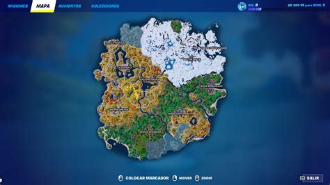 Fortnite Mapa Capítulo 4 Temporada 2 nuevas ubicaciones con nombre y