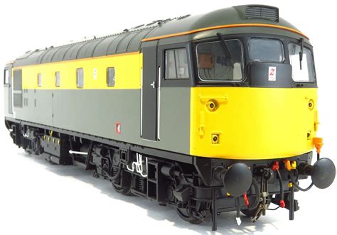 Heljan 2682 O Gauge Class 26 1 Un Numbered In Br Civil Engineers Grey And Yellow Livery