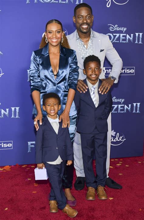 Ryan Michelle Bathe and Sterling K. Brown at the Frozen 2 Premiere in ...