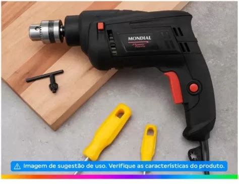 Furadeira De Impacto Mondial 550W 3 8 10mm 2800RPM Power Tools