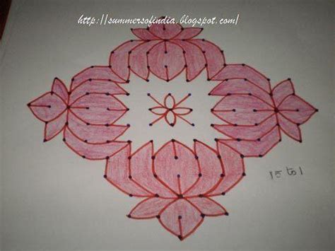 25 Easy And Creative Rangoli Designs With Dots To Try In 2023