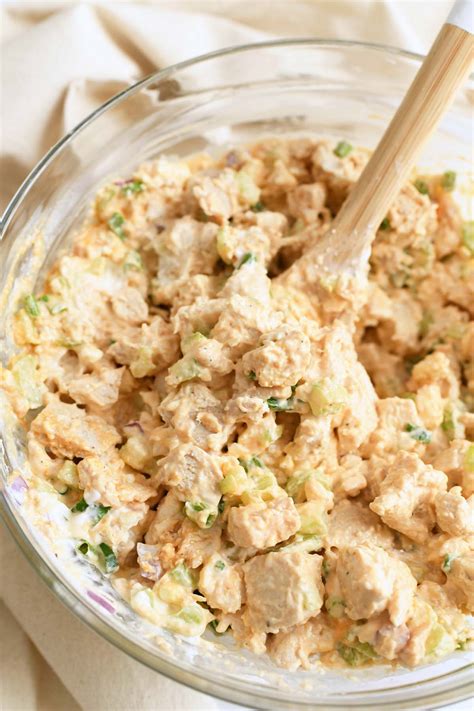 Easy Buffalo Chicken Salad Recipe Sizzling Eats