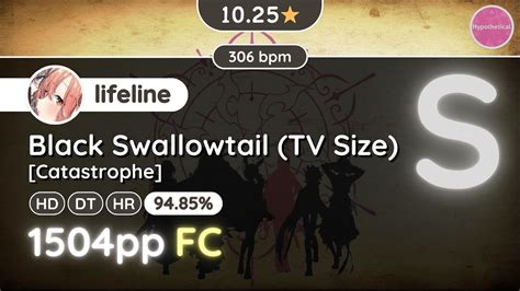 Osu Hypo 10 3 Lifeline FC Ed Black Swallowtail Catastrophe