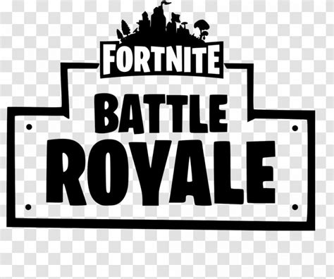 Fortnite Battle Royale Logo Game Font - Black - Fortnit Transparent PNG