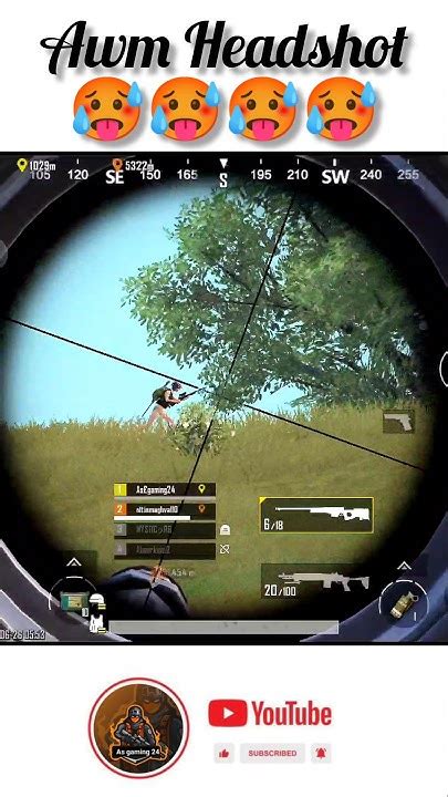 Awm Headshot Status👑 Pubg Bgmi Headshot Status🔥 Pubgmobile Sniper