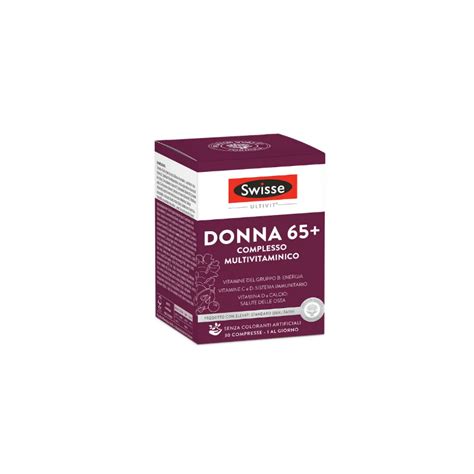 Swisse Donna 65 Multivitaminico Integratore Per Donne 30 Compresse