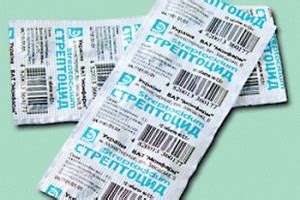 Стрептоцид (streptocide) таблеки - инструкция по применению