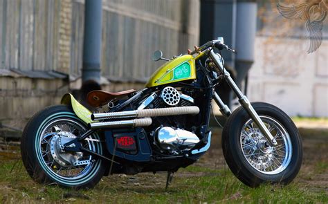 Kawasaki 800 Vulcan V Twin Bobber By Dozer Garage BikerMetric