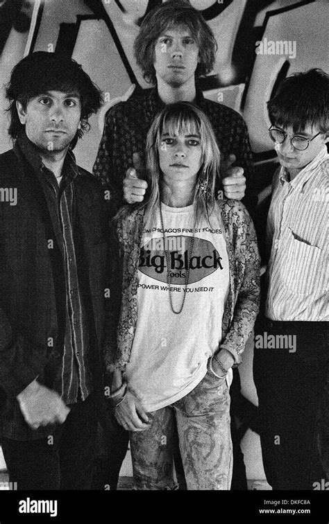 Sonic Youth In London 1987 Stock Photo Alamy