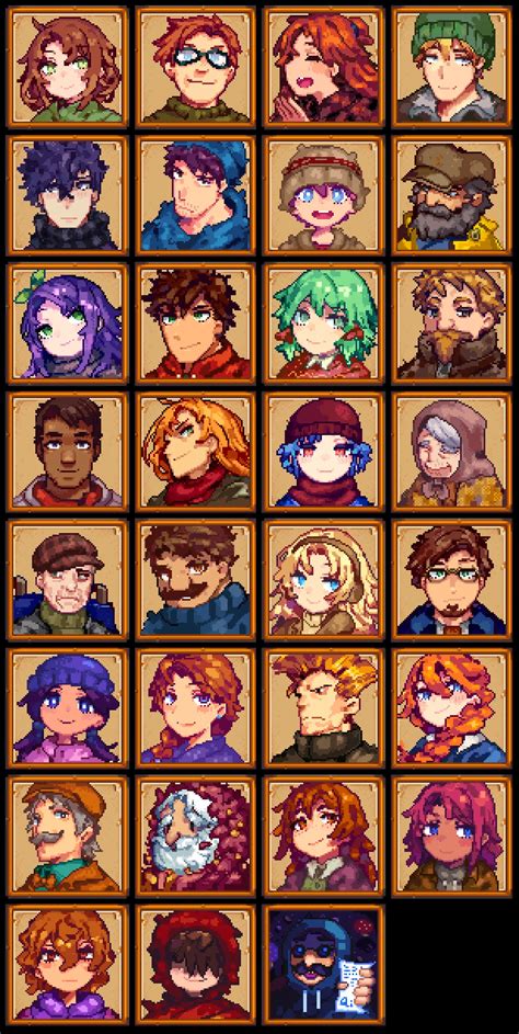 Manch S Fisharia Anime Portraits At Stardew Valley Nexus Mods And