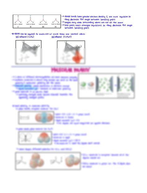 Solution General Chemistry Shapes Of Molecules Notes Studypool