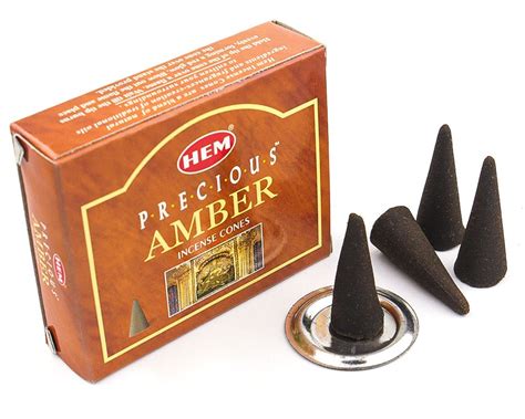 Благовония конусы Амбер (Amber) HEM – купить за 89 руб. в Ганготри