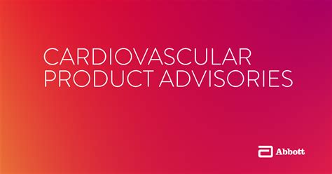 Cardiovascular Product Advisories | Abbott