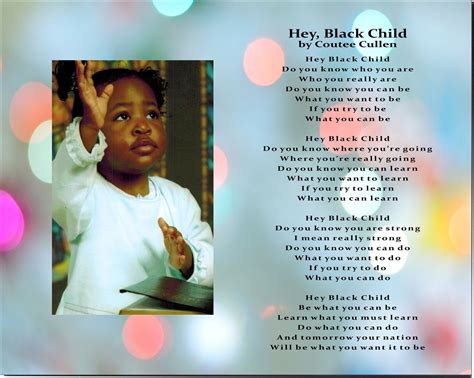 Hey Black Child Poem Framed Poem Poem for Gift Frame With | Etsy