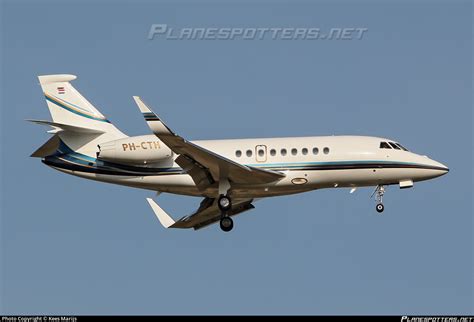 Ph Cth Private Dassault Falcon Ex Photo By Kees Marijs Id